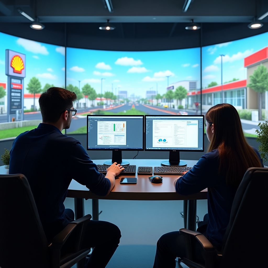 Laboratorio de simulación para gestión de estaciones de servicio